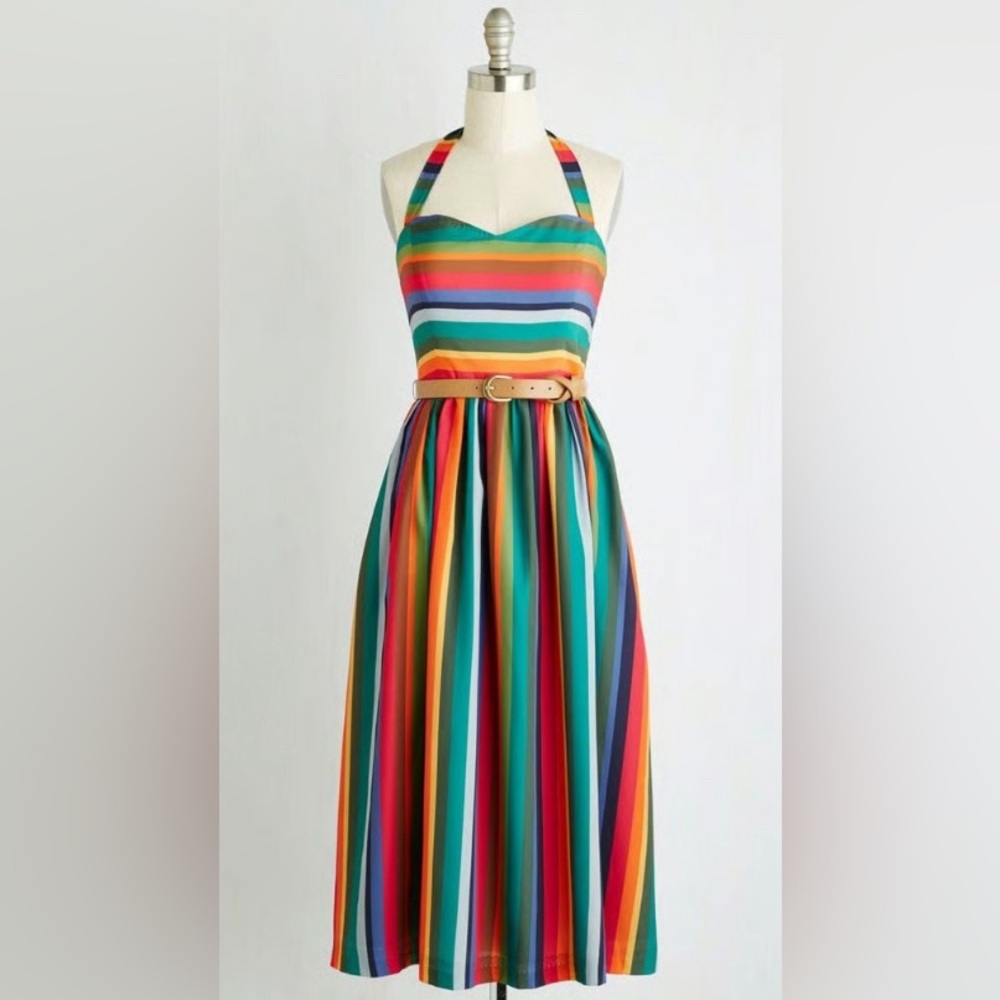Modcloth My Zest Intentions Midi Dress